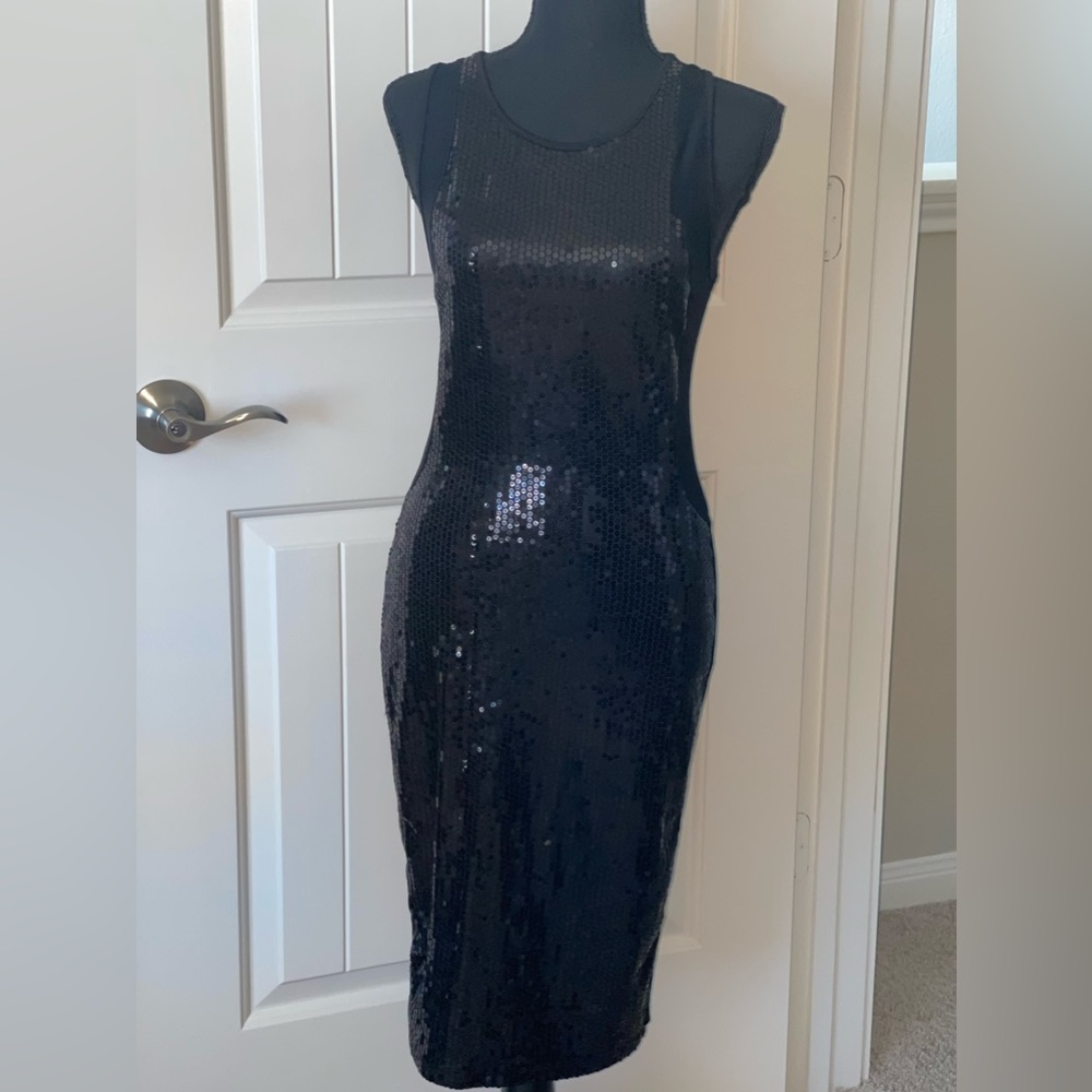 Black Dress sequins